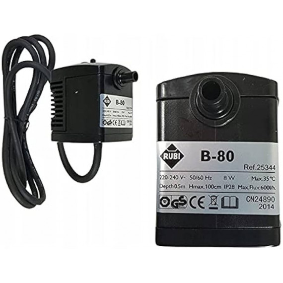 Bomba de Agua Rubi B80 240V 50/60HZ 25344