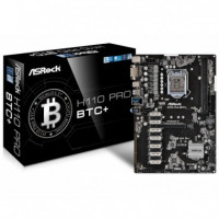 Asrock H110 Pro BTC+ DDR4 Negra