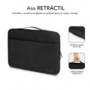 SUBBLIM Funda Ordenador Elegant Laptop Sleeve 15,6" Black