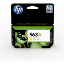 HP 963XL Cartucho de Tinta 1 Pieza(s) Amari Original Alto Re