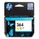 HP 364 Cartucho de Tinta 1 Pieza(s) Original Rendimiento Est