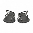 Esclava Tira Atras Strss Negro  NICOLAS LAINAS