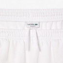 Pantalón Corto de Chándal en Felpa con Raya del Logo de LACOSTE