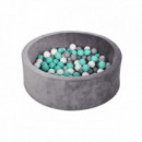Piscina de Bolas Misti Gris/verde  MS