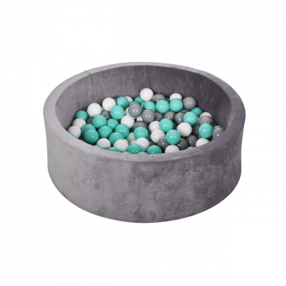 Piscina de Bolas Misti Gris/verde  MS