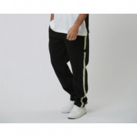 Pantalón Chándal CALVIN KLEIN Negro Relaxed Logo Pb