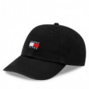 Tjm Heritage 6 Panels Cap Black  TOMMY HILFIGER