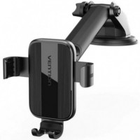 Soporte VENTION KCOB0 Coche para Smartphone 4.7-7.32 Ventosa Black