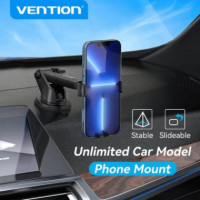 Soporte VENTION KCOB0 Coche para Smartphone 4.7-7.32 Ventosa Black