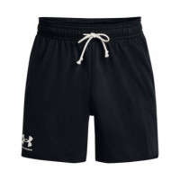 Short Rival Terry Black  UNDER ARMOUR - Guanxe Atlantic Marketplace