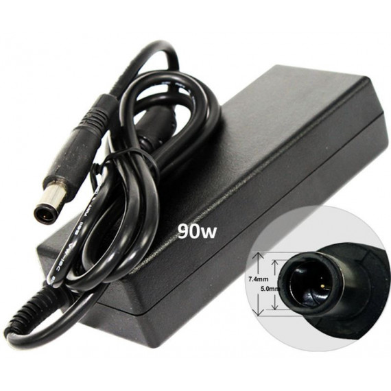 Cargador para Portátil Hp / Compaq  90W 19V 4.74A 7.4 Mm X 5.0 Mm (5703194775)