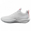 Zapatillas Wilson Rush Pro Lite White Pearl  WILSON PADEL
