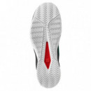 Zapatillas Wilson Rush Pro Lite Evergreen Black White  WILSON PADEL