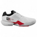 Zapatillas Wilson Bela Tour White Infrared Black  WILSON PADEL