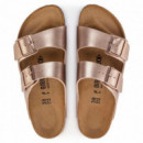 Calzado Sandalias BIRKENSTOCK Arizona Birko-floor Copper
