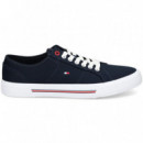 Tenis Canvas Azul  TOMMY HILFIGER