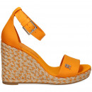 Sandalia Cuna Soga Saten Ocre  TOMMY HILFIGER