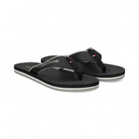 Flip Flop Negro  TOMMY HILFIGER - Guanxe Atlantic Marketplace