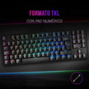 Teclado Gaming Rgb Mecánico MARS GAMING Mkrevoprores