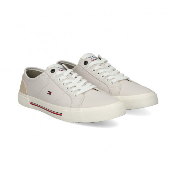 Tenis Canvas Beige  TOMMY HILFIGER