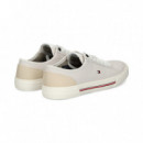 Tenis Canvas Beige  TOMMY HILFIGER