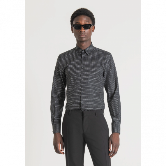 Camisa ANTONY MORATO Negra Estampado