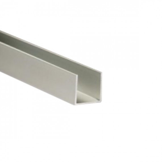 Perfil U 15X15-2,5M PVC Blanco