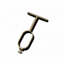 Soporte Tubo 8-30X15 Aluminio Bronce