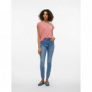 Camisetas Mujer Camiseta Rayas VERO MODA Ava Cayenne Pristine
