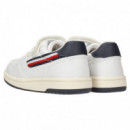 Zapatillas Stripes Low Cut Lace-up/velcro Sneaker  TOMMY KIDS