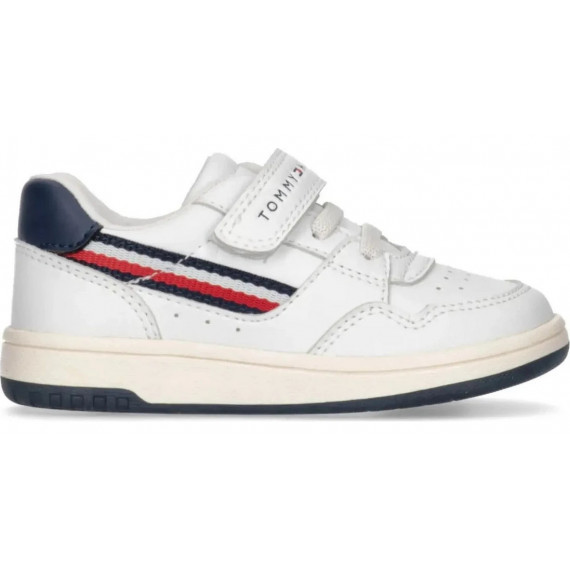 Zapatillas Stripes Low Cut Velcro Sneaker  TOMMY KIDS