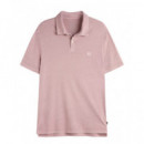 Polos Polo ECOALF Theoalf Mauve