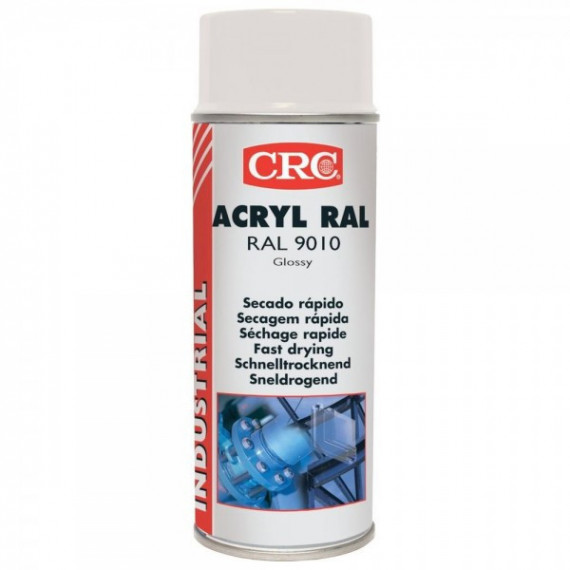 Crc Acryl Ral 9010 Blanco Mate 400ML