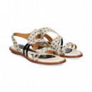 Sandalia Onda Print Beige  AUDLEY