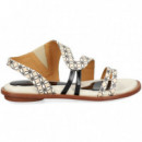 Sandalia Onda Print Beige  AUDLEY