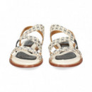 Sandalia Onda Print Beige  AUDLEY