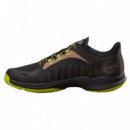 Zapatillas Wilson Hurakn Pro Black Lime  WILSON PADEL