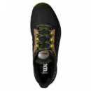 Zapatillas Wilson Hurakn Pro Black Lime  WILSON PADEL