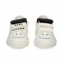 3 Velcros Negro+blanco  MARC JACOBS KIDS