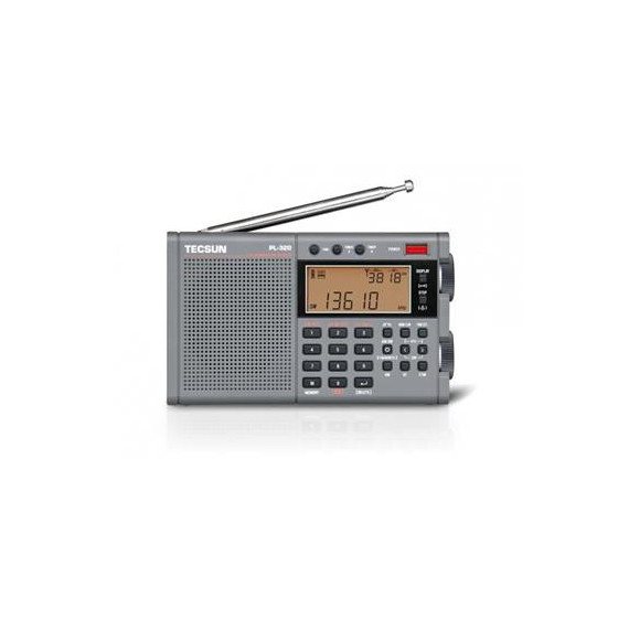 TECSUN Radio Digital Mundial PL-320 650 Memorias,funcion Sleep,fm-am-lw-sw Dsp