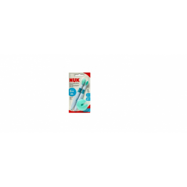 NUK Cepillo Dental Infantil Entrena +6 Meses