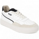 Sneaker ANTONY MORATO 707 Blanco Negro Logo Pb