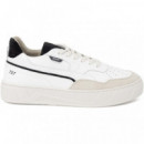 Sneaker ANTONY MORATO 707 Blanco Negro Logo Pb