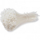 Brida Plastica Blanca 2.5X200