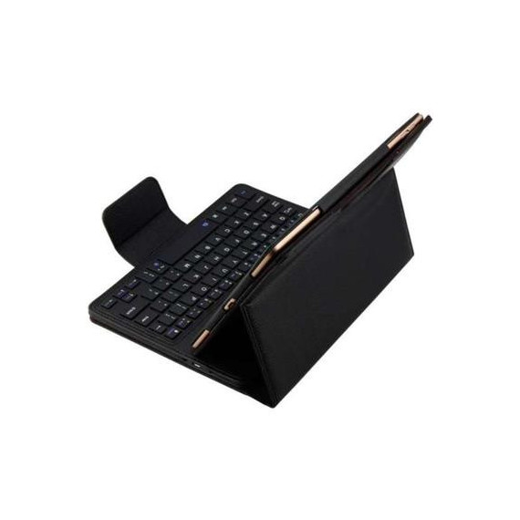 Funda Teclado Ipad 9.7"/AIR 1/2 Libro Negra con Sujecion para Lapiz  LALO