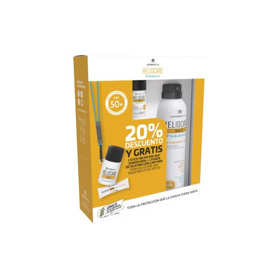HELIOCARE 360 PEDIATRICS PACK STICK+SPRAY 200ML HELIOCARE 360 PEDIATRICS PACK STICK+SPRAY 200ML