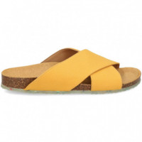 Pala Cruzada Textil Amarillo  ZOURI