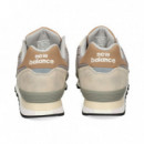 Deportivo Piel Gris  NEW BALANCE