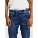 Pantalon Vaquero PEPE JEANS Azul Marino Pb