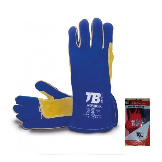 Guante Proxima 960 T-u Serraje Vacuno Crupon Azul